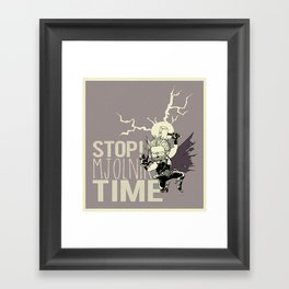 Stop! Mjolnir Time Framed Art Print