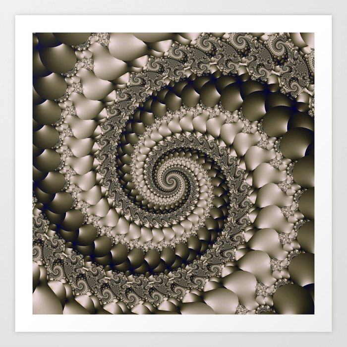 fractal design -37- Art Print