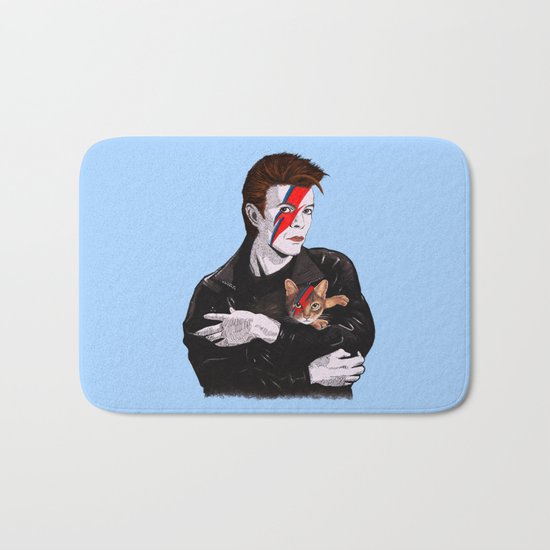 David & The cat Bath Mat