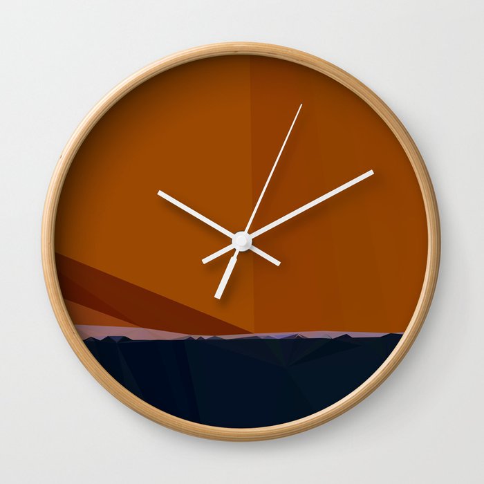 Beach Wall Clock By Misternico