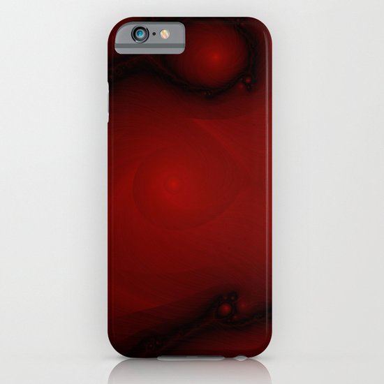 Red Fractal iPhone & iPod Case
