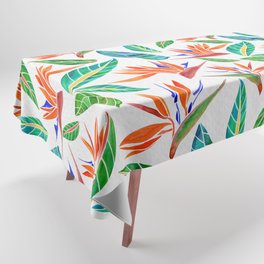 Birds of Paradise Pattern Tablecloth