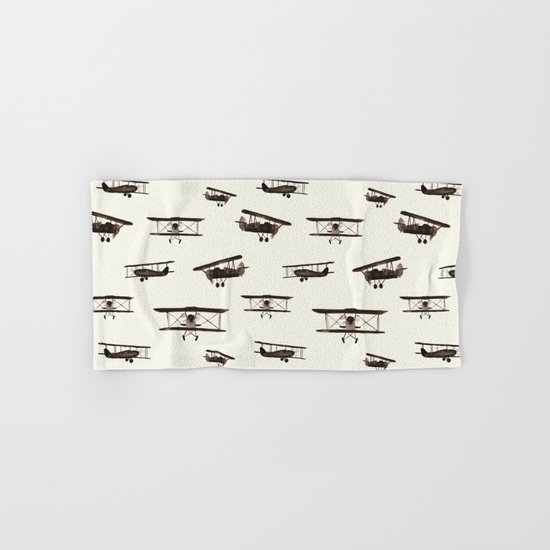 Retro airplanes Hand & Bath Towel