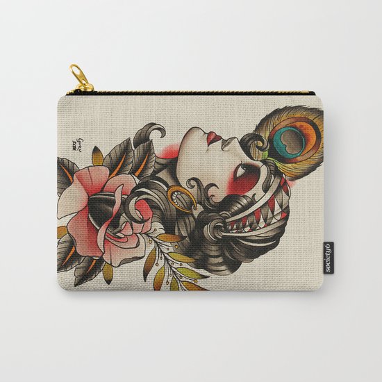 Gipsy girl - tattoo Carry-All Pouch