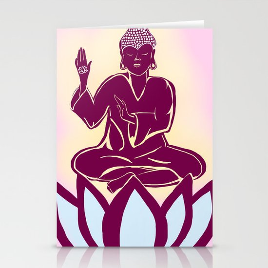 Buddha Stationery Cards