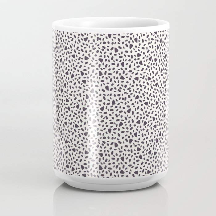 Seamless Vector Pattern Overlay Tiny Hand Drawn Irregular Speckles Shapes Coffee Mug By Limolida Society6