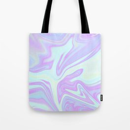 Goo Tote Bags Society6 Unicorn Goo Liquid Holographic Texture Tote Bag