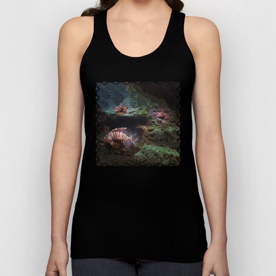 Everything's Fine on the Lion Fishway Unisex Tank Top