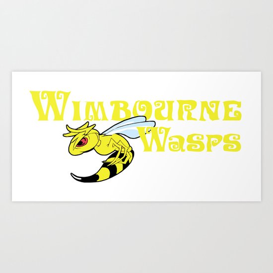The Wimbourne Wasps Art Print