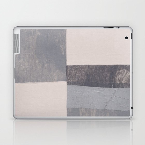 Gray Blocks #1 Laptop & iPad Skin
