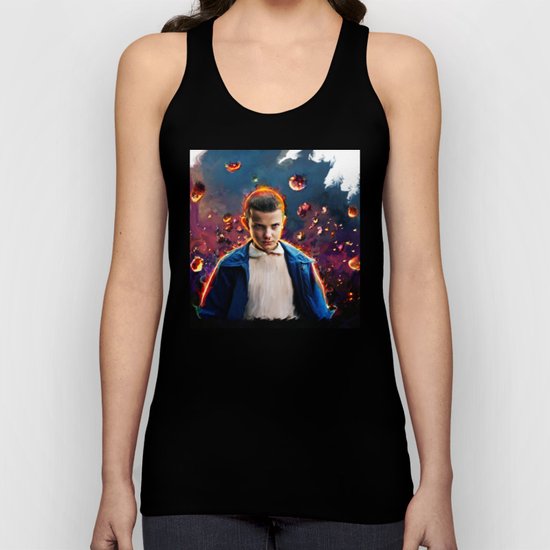 stranger things eleven Unisex Tank Top