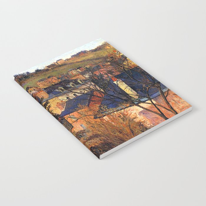 Paul Gauguin Blue Roofs of Rouen Notebook