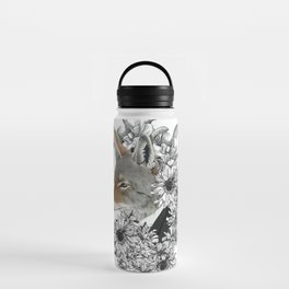 unique and exclusive fox in fancy suit Water Bottle