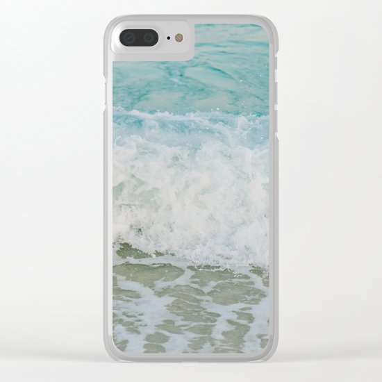 Ocean wave Clear iPhone Case