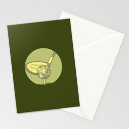 Patient Golf Stationery Cards