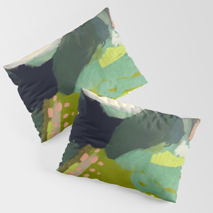 abstract mountain landscape Pillow Sham