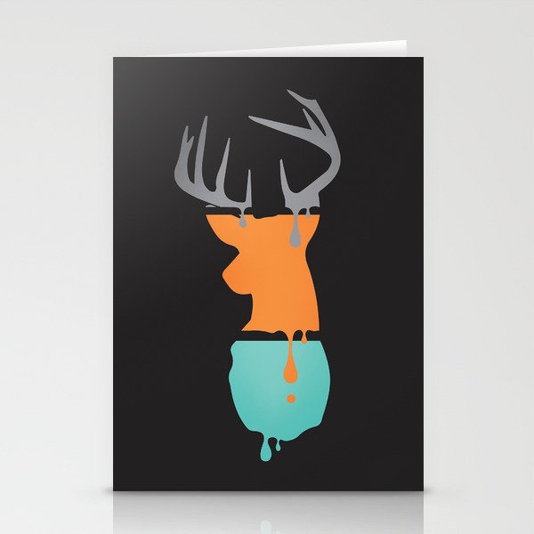 OH DEER Stationery Cards