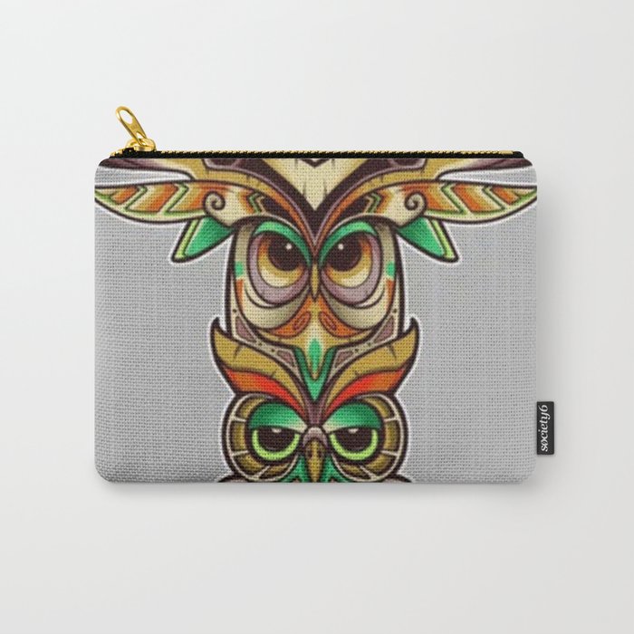 Owl totem  Carry-All Pouch