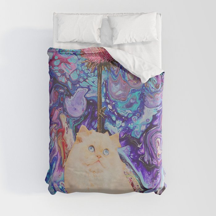 MEOWER POWER Duvet Cover