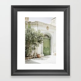 Capri Italy Framed Art Print