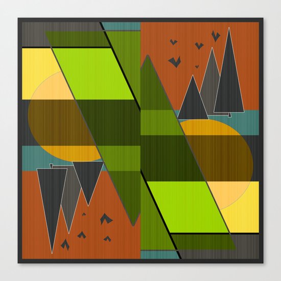 Abstraction. Canvas Print