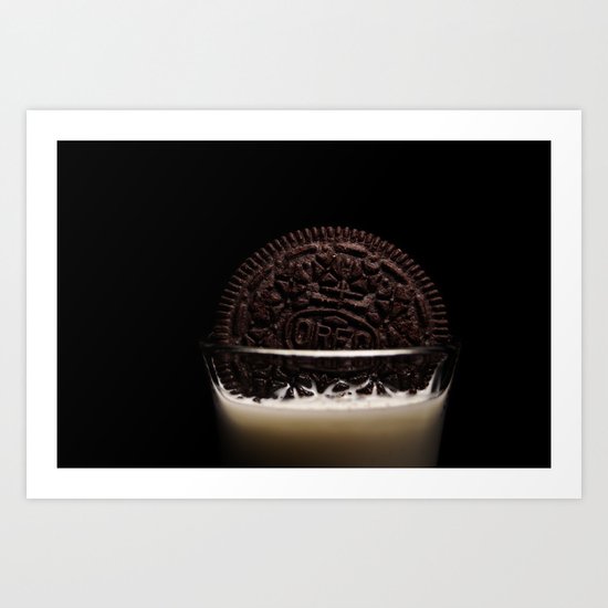 milked Art Print