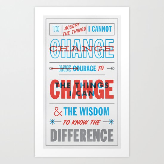 Change Art Print