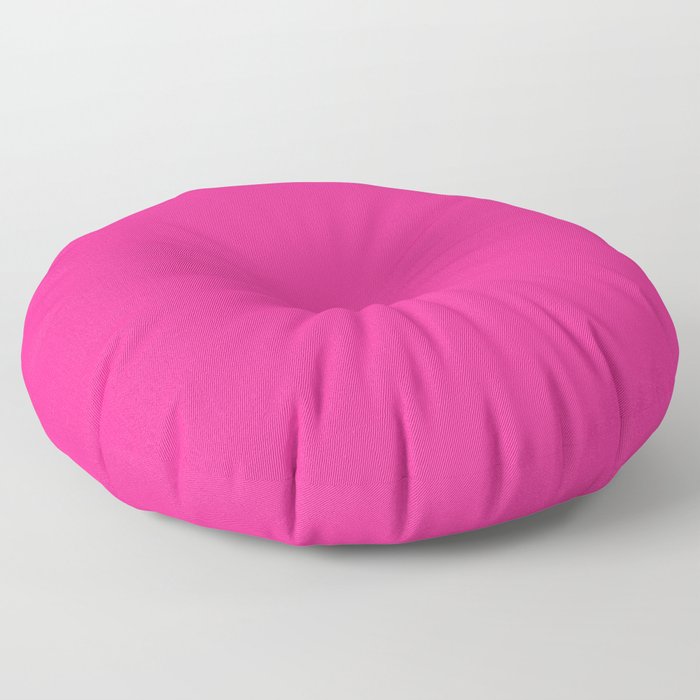 Solid Fushia Pink Color Floor Pillow