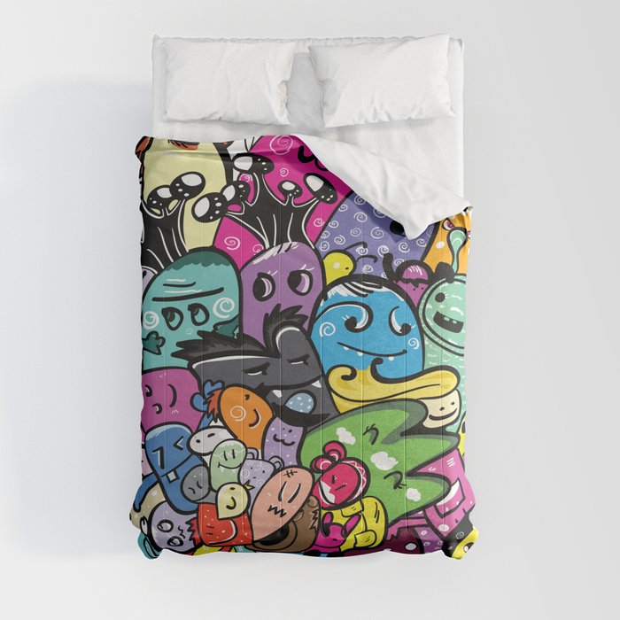 Monster friends Comforter