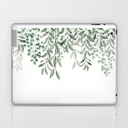 Babylon - Green on white background Laptop & iPad Skin