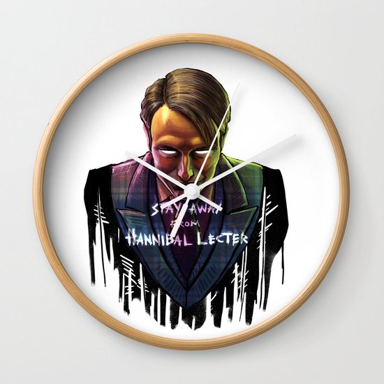 Famous Last Words Wall Clock