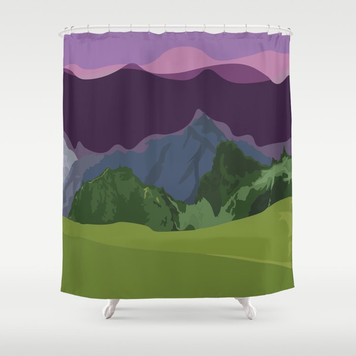 Iceland Shower Curtain