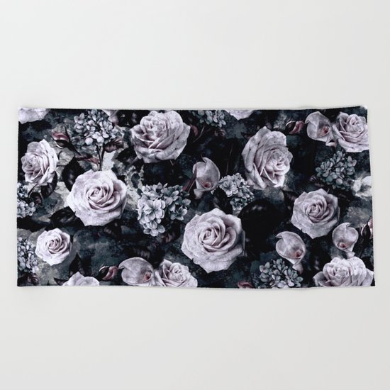 Dark Love Beach Towel