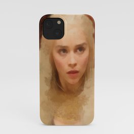 Bloody lady iPhone Case