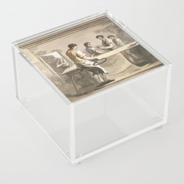 19th century in Yorkshire life Acrylic Box