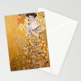 Gustav Klimt - The Woman in Gold Stationery Card