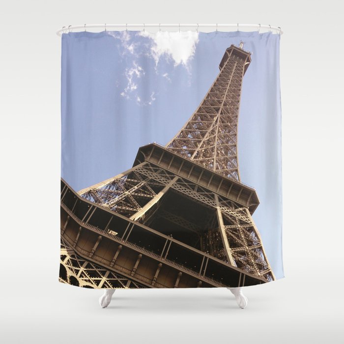 Eiffel Tower Shower Curtain