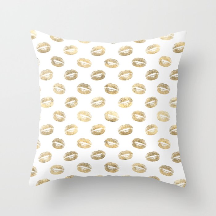 White and hotsell rose gold cushions