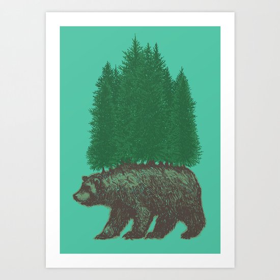 Nature Walk Art Print