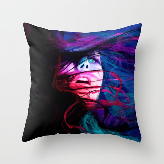 DROWN Throw Pillow