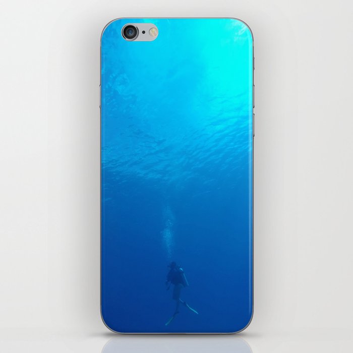 Lone Diver iPhone Skin