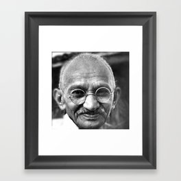 Mahatma Gandhi Framed Art Print