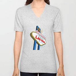 Welcome to Las Vegas V Neck T Shirt