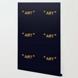 " ART " (Gold) Wallpaper
