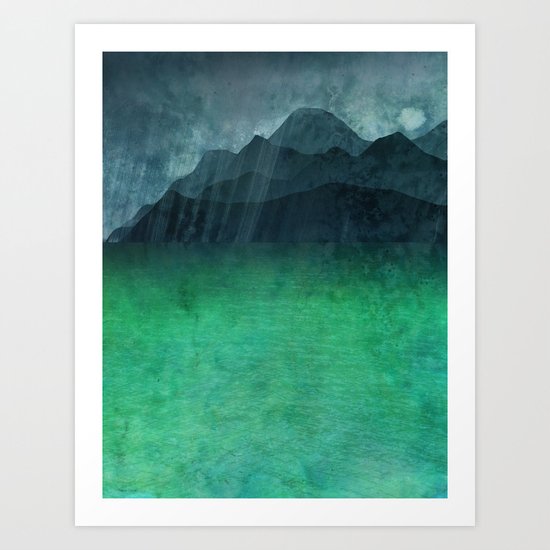 The Other Side of the River Art Print