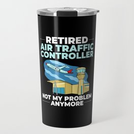 Air Traffic Controller Flight Director Tower Travel Mug
