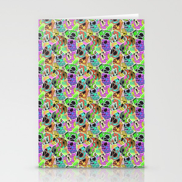 Spooky Day of the Dead Stationery Cards