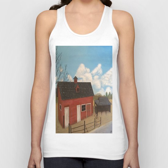 Rustic Barn Unisex Tank Top