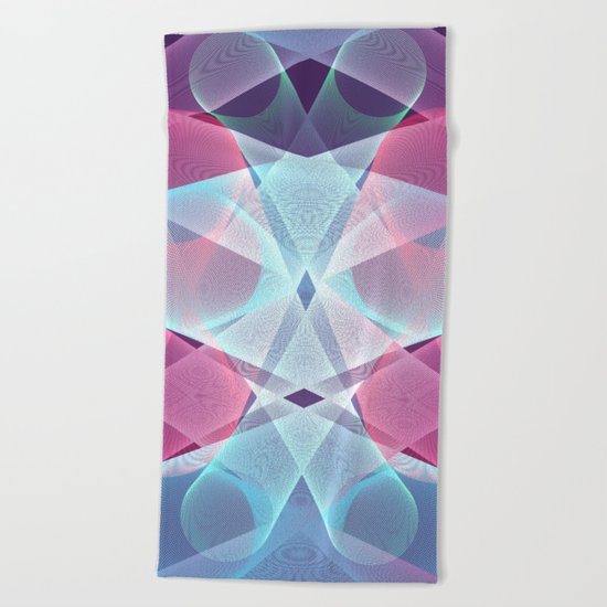 Psychedelic Beach Towel
