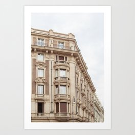 Roman Apartments Art Print By Casseyhoneycutt Society6